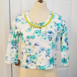 Macy's Style Lab Floral Top